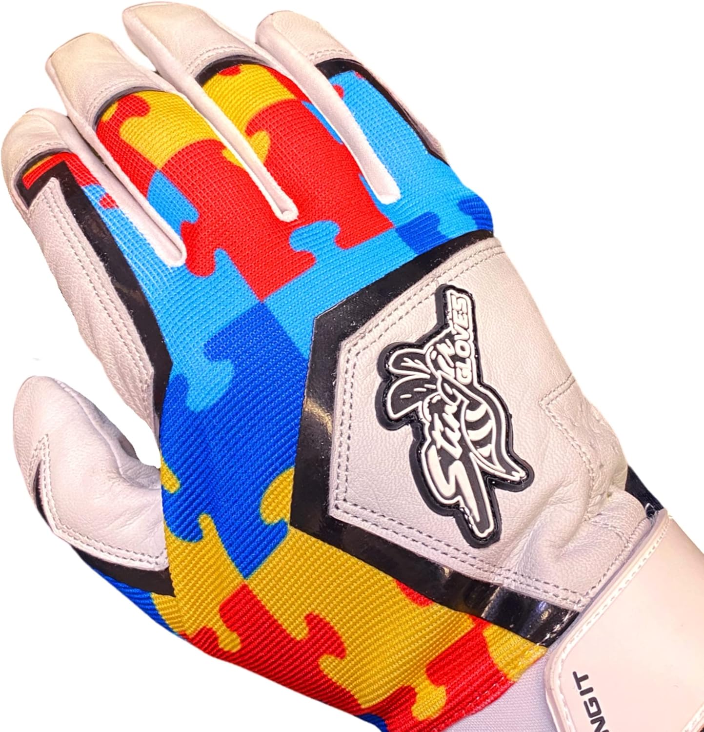 Stinger Sports Guantes de bateo Sting Squad  Guantes de béisbol y sóftbol para adultos y jóvenes, ultra suaves, duraderos, transpirables, piel de