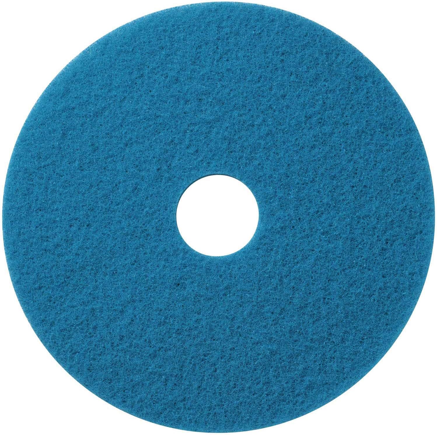 Almohadilla de fregado azul de 20″ – 5 almohadillas