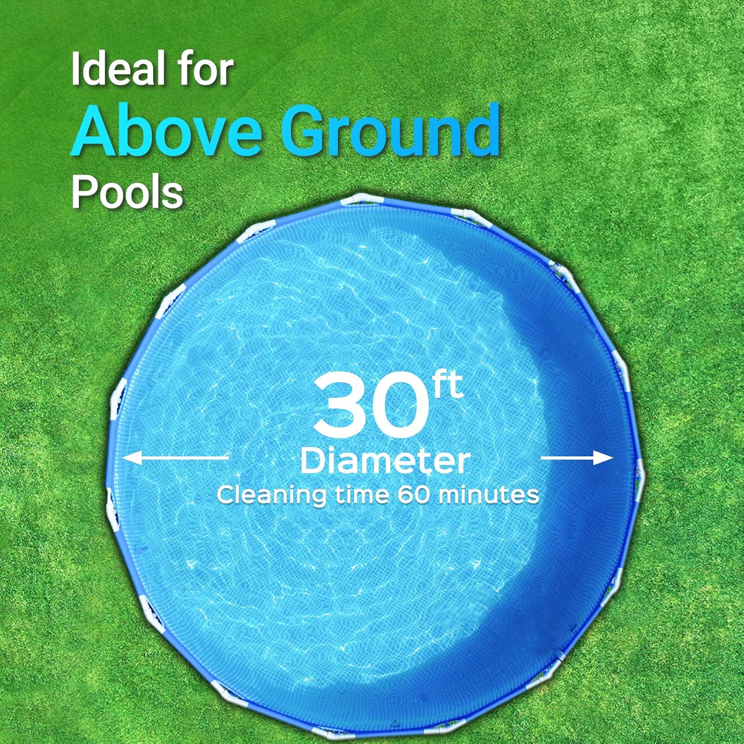 WYBOT Osprey 200SE – Aspiradora robótica inalámbrica para piscina, diseño de tapa transparente, puertos de succión duales potentes, estacionamiento