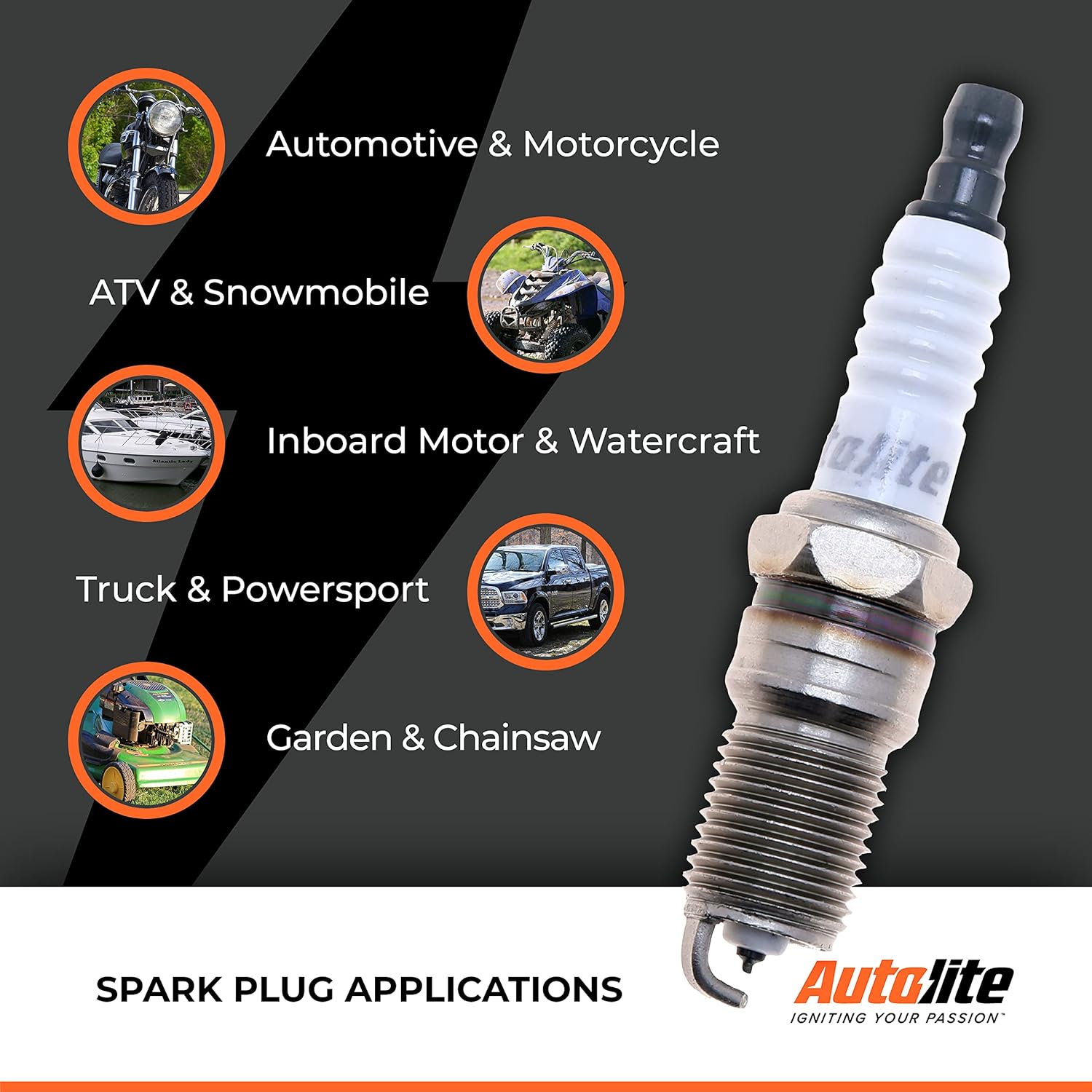 Autolite Iridium XP – Bujía de repuesto automotriz, XP5682 (1 unidad)