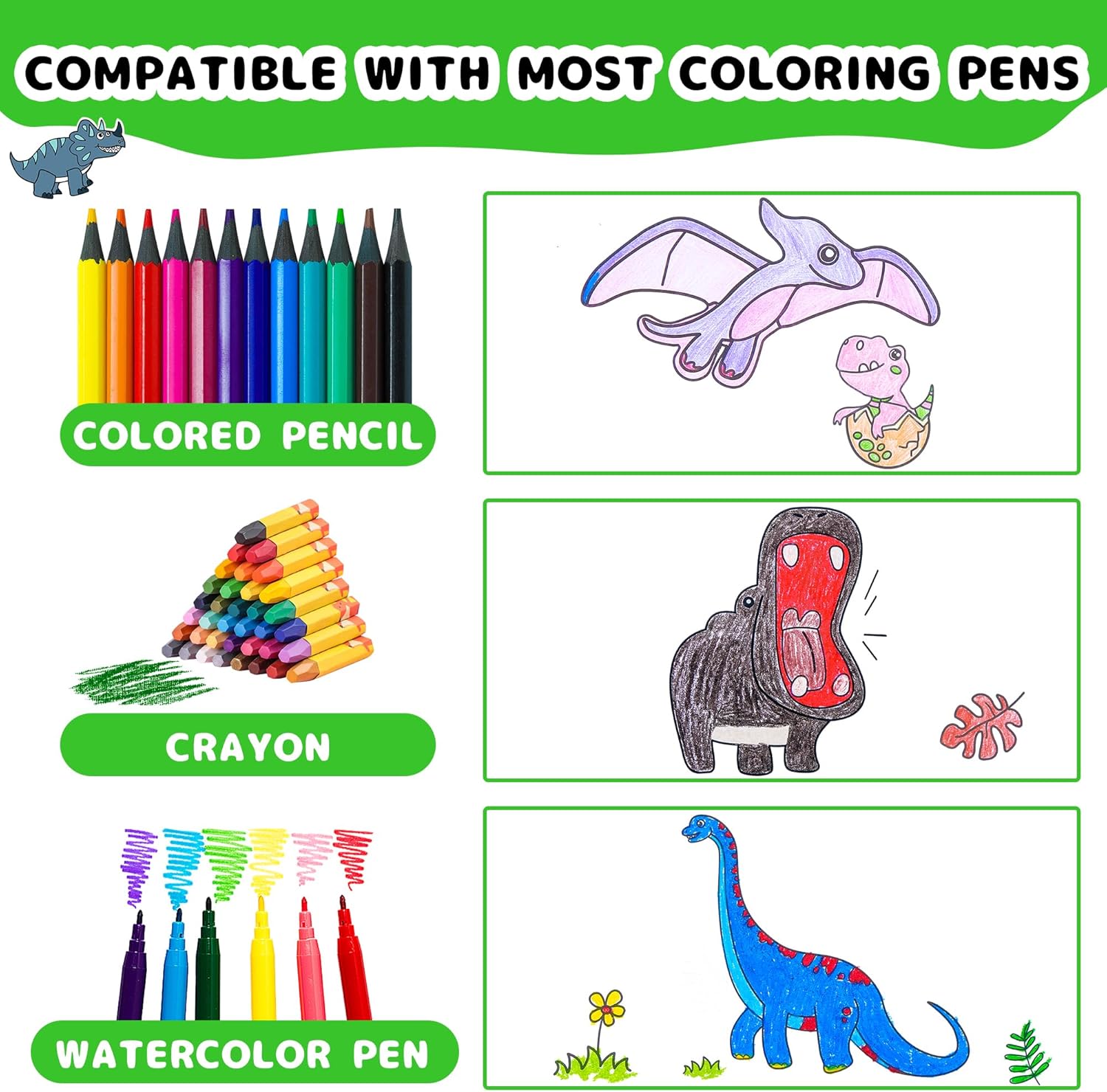 2 rollos de dibujo para niños, rollos de papel adhesivo para colorear con lápiz de color, Doodle Scroll DIY pintura para niños y niñas de 3, 4, 5,