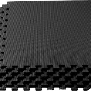 We Sell Mats Azulejos multiusos de espuma etilvinilacetato con un grosor de 0.5 pulgadas, tapetes para suelo entrelazadas para gimnasios interiores We Sell Mats Azulejos multiusos de espuma etilvinilacetato con un grosor de 0.5 pulgadas, tapetes para suelo entrelazadas para gimnasios interiores