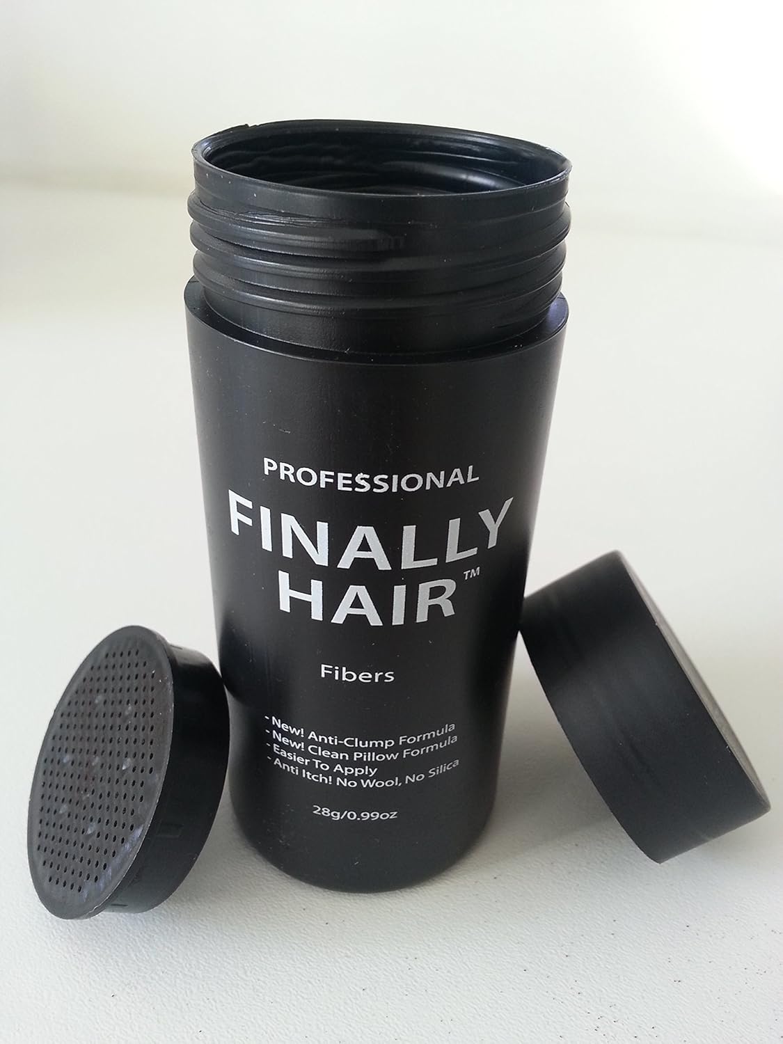 Fibras constructoras de pelo 100+ 14 114gramos, 4 onzas. El relleno del grado más alto que puedes usar para tus botellas., rubio oscuro