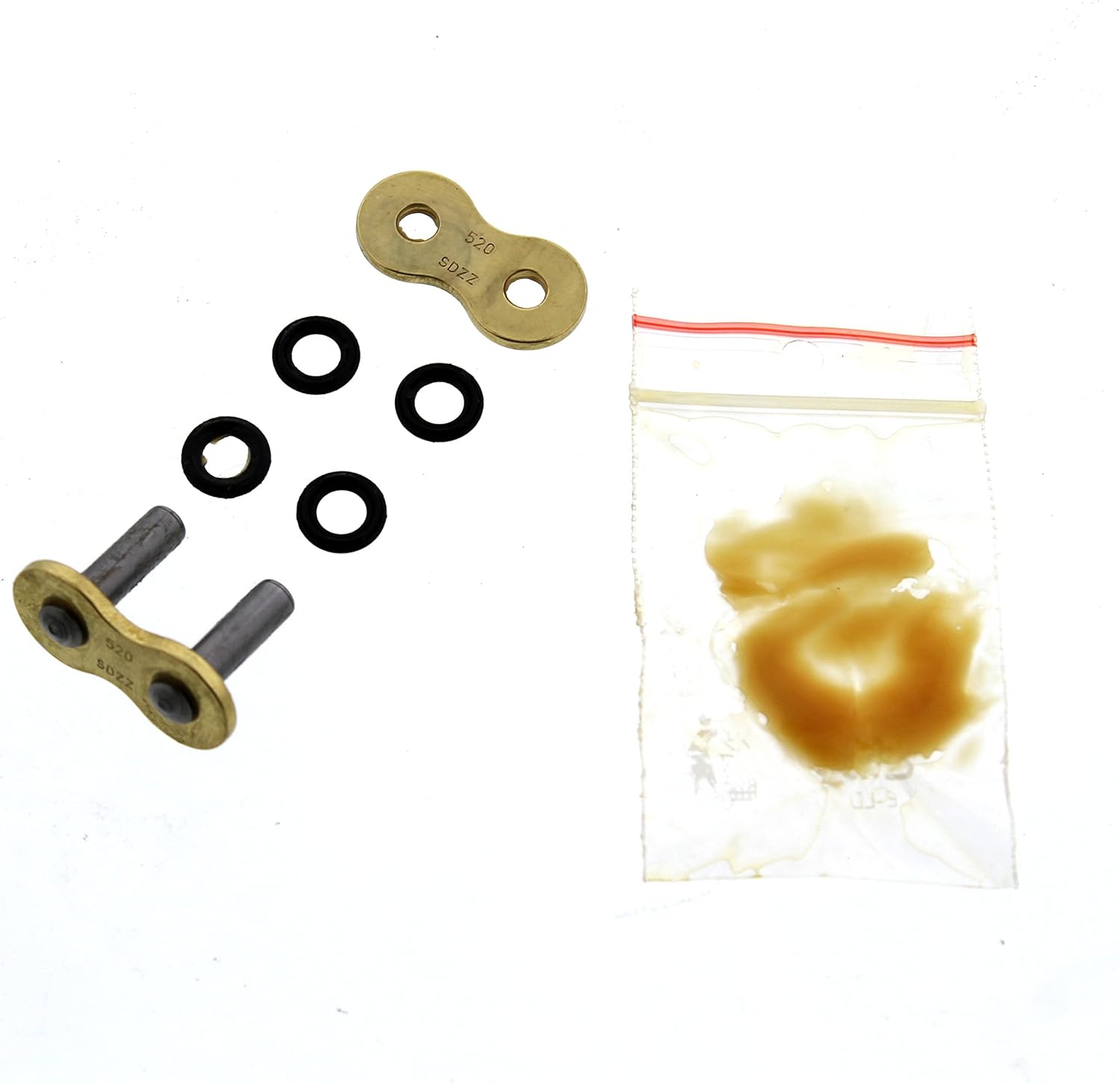 CZ SDZZ X-Ring Chain 520-SDZZ Masterlinks – paquete de 2
