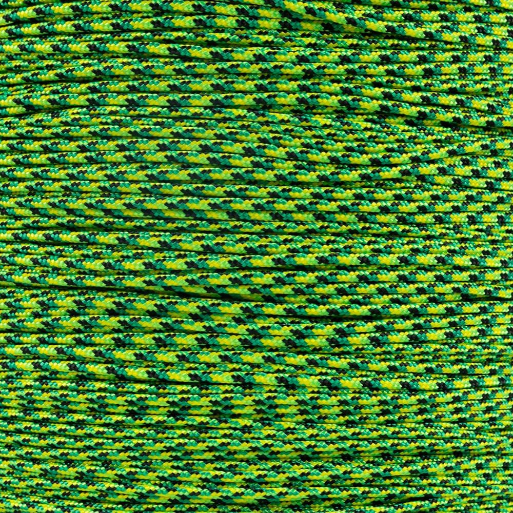Paracord Planet Cuerda paracaídas de 325 libras  3 hebras tipo II de grado comercial para senderismo, campamento y manualidades