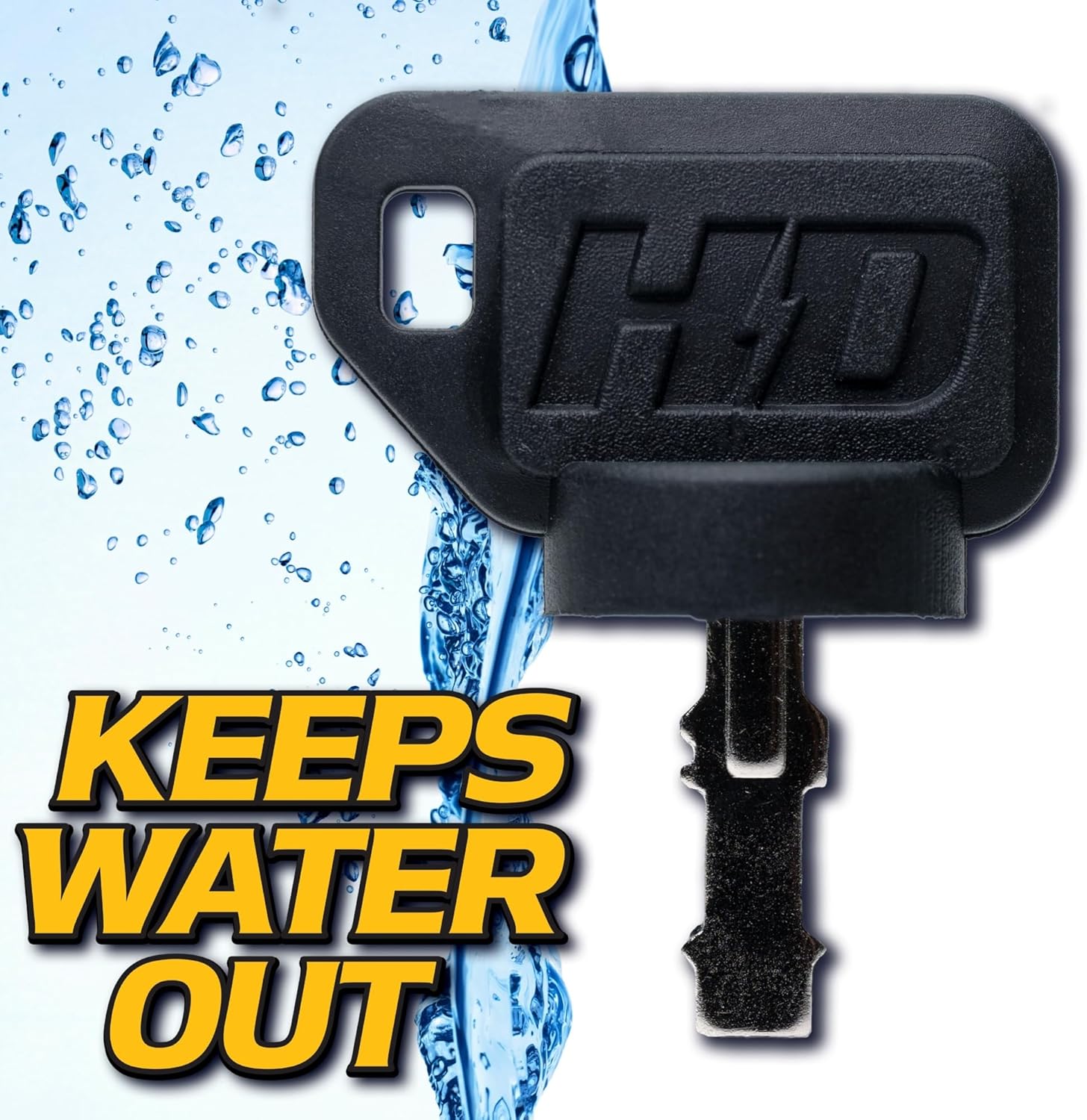 HD Switch Paquete de 2 llaves de interruptor de encendido John Deere 115 125 L120 L130 LT133 X300 X304 X500 – LVA17264 con mosquetón gratis