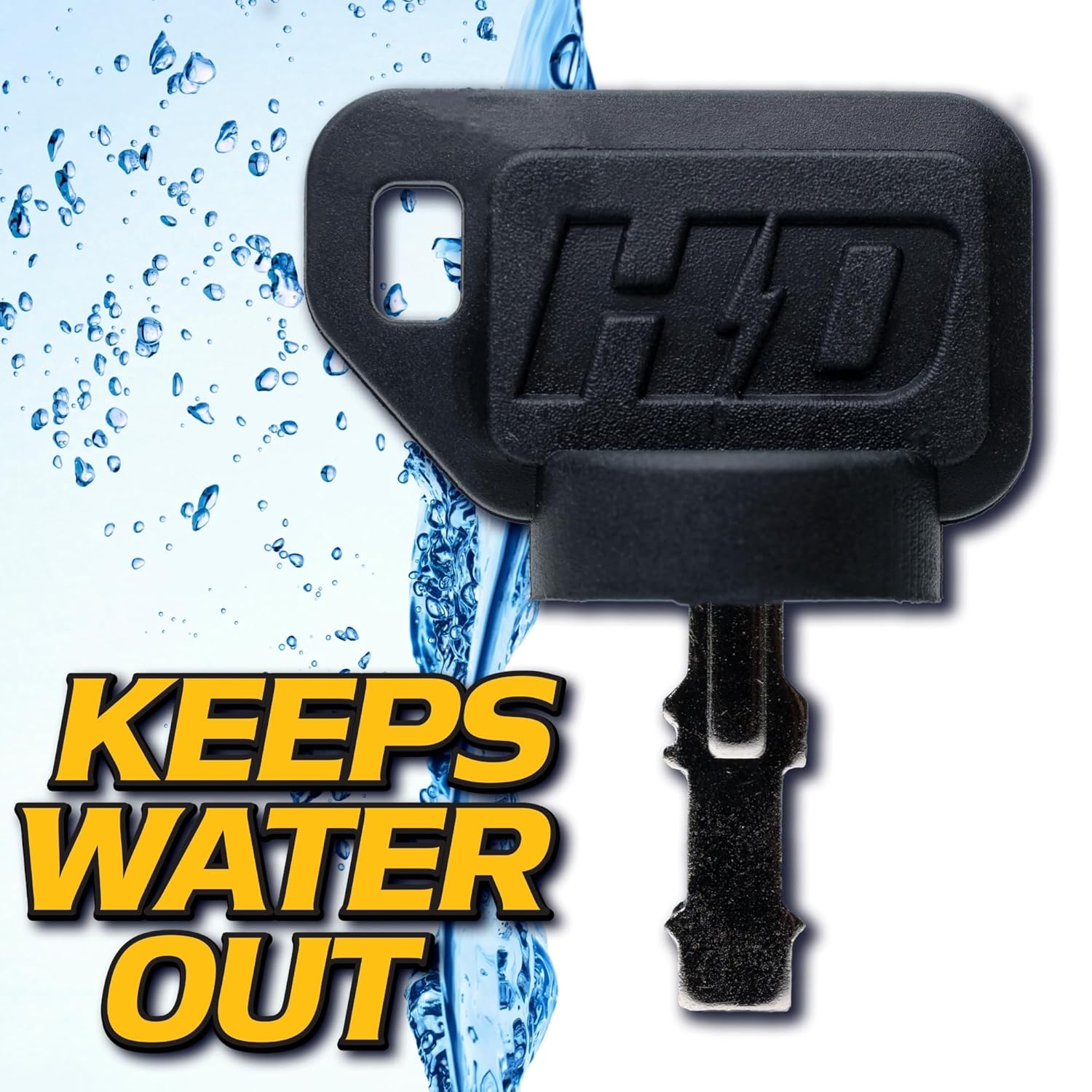 HD Switch Paquete de 2 llaves de interruptor de encendido John Deere Sabre G100 SST15 SST16 SST18 S2554 1948 2148 2148H con mosquetón gratis
