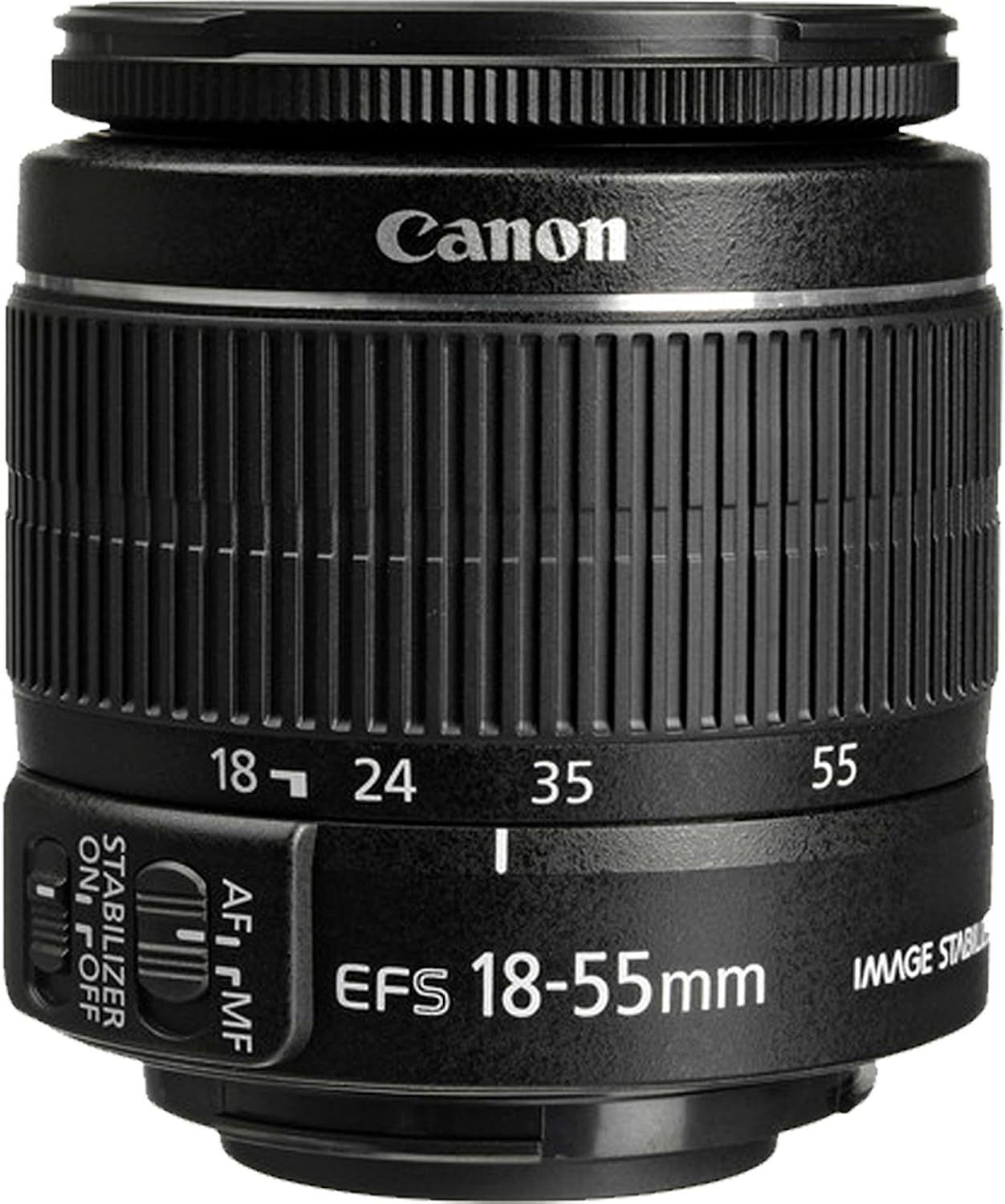 Canon Cámara DSLR EOS Rebel T100 con lente EF-S de 0.709-2.165 in f3.5-5.6 III + tarjeta de memoria de 64 GB + funda, lector de tarjetas y más