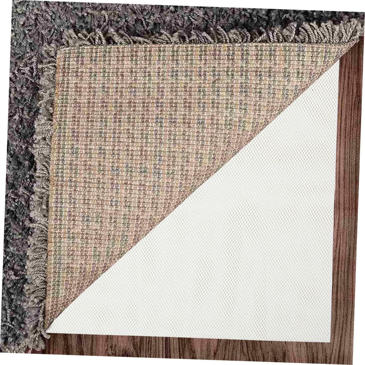 Artibetter 1 tapete antideslizante para el hogar, tapete decorativo antideslizante, tapete antideslizante para piso, tapete de madera dura,