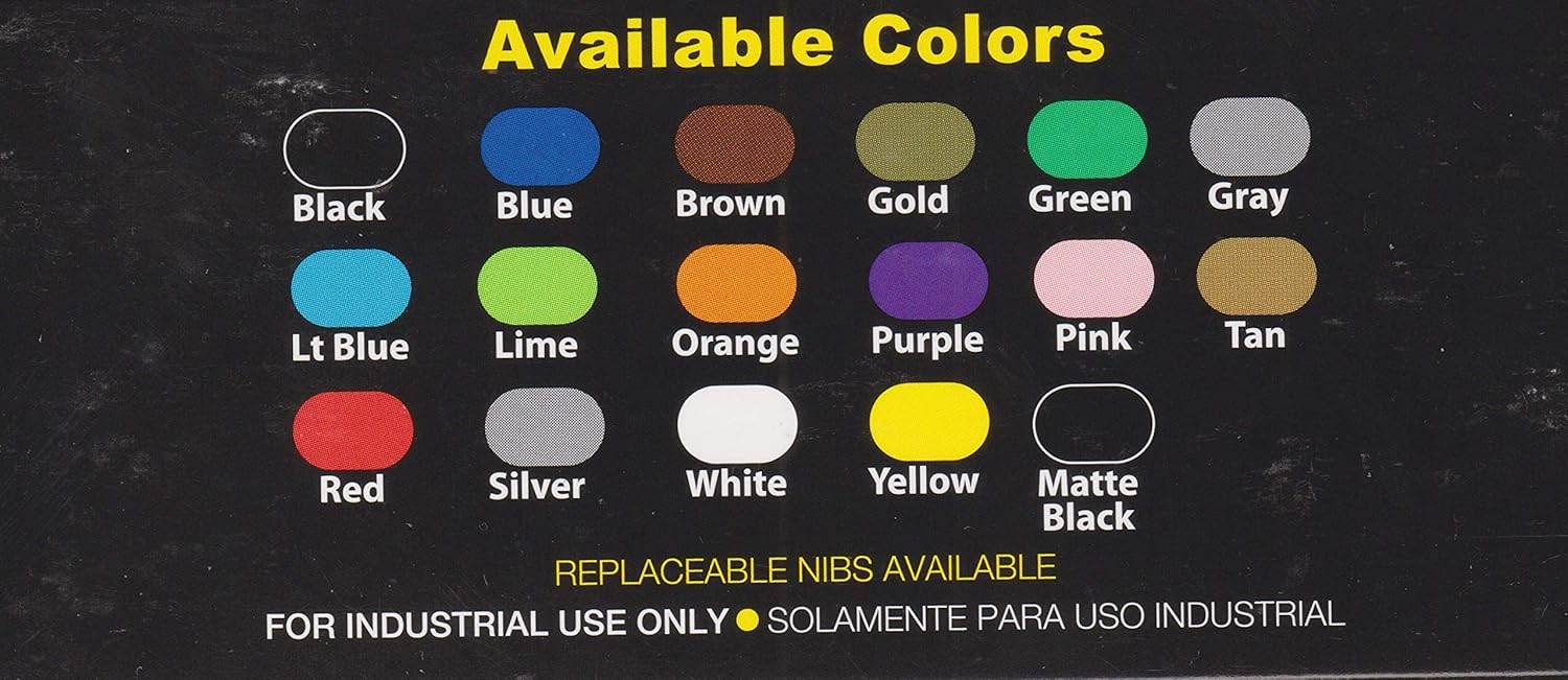 Marcador de pintura esmaltada de ventaja competitiva MPD  Permanente Impermeable Resistente a los rayos UV