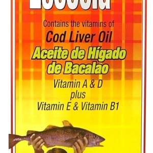 Emulsion De Escocia Aceite De Pescado De Hígado De Bacalao 15.3 Oz Fresa Plátano Vitamina A, D & E Emulsion De Escocia Aceite De Pescado De Hígado De Bacalao 15.3 Oz Fresa Plátano Vitamina A, D & E