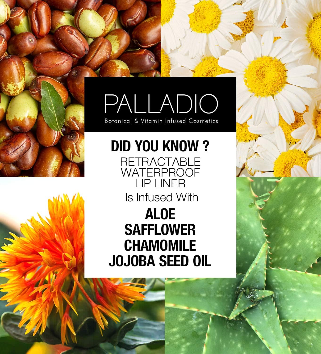 Palladio – Delineador retráctil para labios