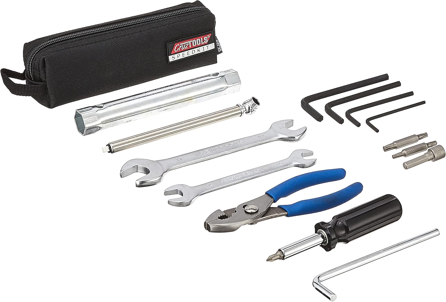 Cruztools SpeedKIT – equipo de herramientas compacto, métrica SKJAS