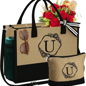 Regalos para mujeres  Regalos para el día de la madre, regalos de graduación, regalos de agradecimiento para profesores, bolsa de yute inicial y Regalos para mujeres  Regalos para el día de la madre, regalos de graduación, regalos de agradecimiento para profesores, bolsa de yute inicial y