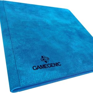 Álbum con cremallera de 24 bolsillos azul Álbum con cremallera de 24 bolsillos azul