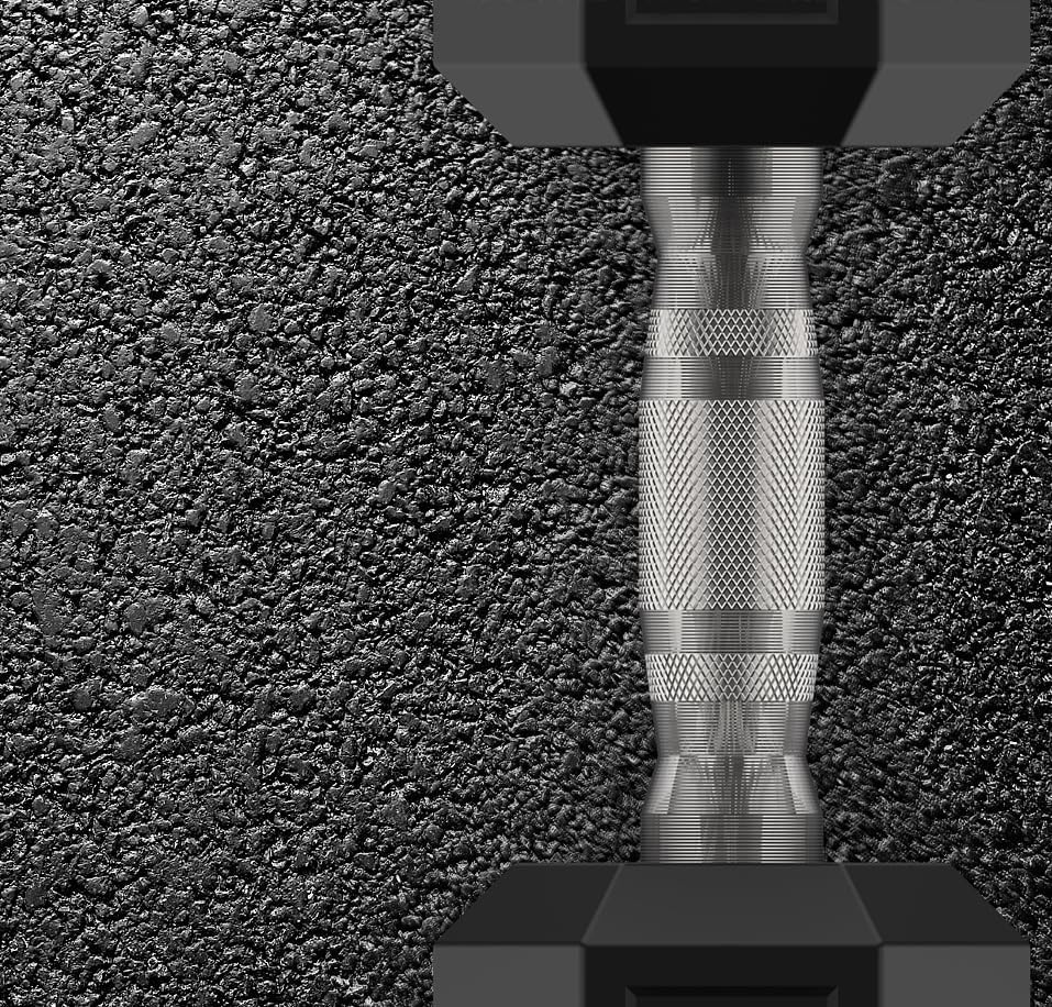 BOLUX Juego de mancuernas hexagonales de alta calidad, para entrenamiento de fuerza eficaz, construcción muscular y escultura corporal