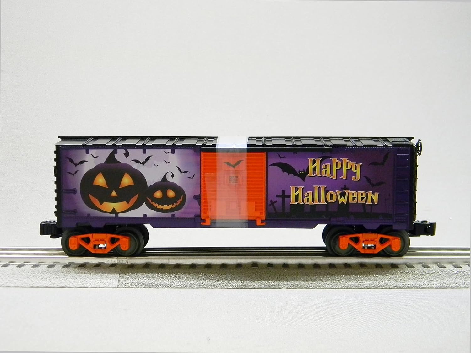 Lionel Auto de sonido de Halloween, funciona con batería de 9 voltios, 10.5 pulgadas (2128170)