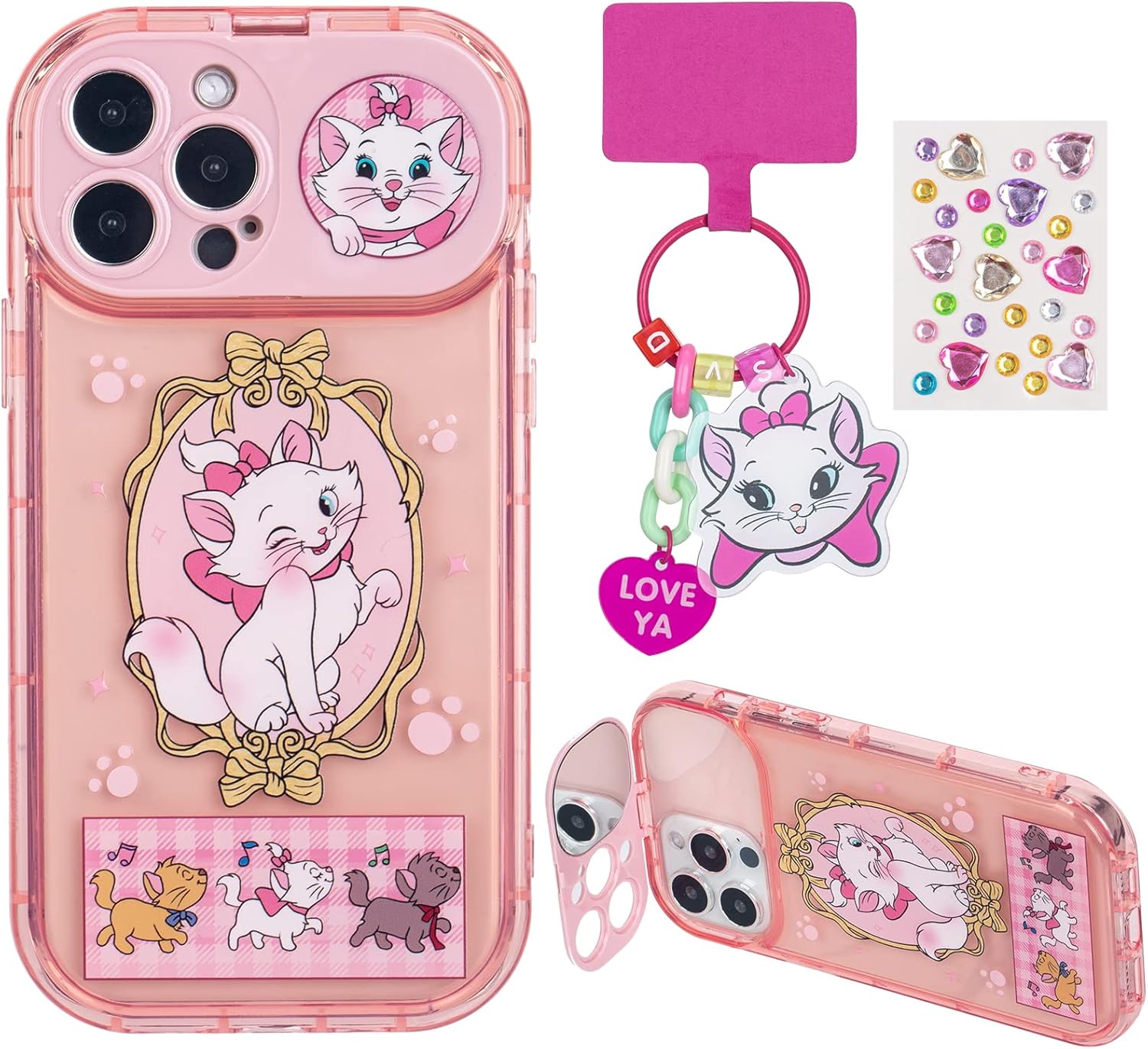 iFiLOVE Funda protectora suave para iPhone 11 para iPhone 11 (gato Marie)