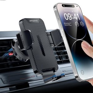 APQZHO Soporte para teléfono de automóvil clip mejorado que nunca se cae Soporte para teléfono celular manos libres para automóvil compatible con APQZHO Soporte para teléfono de automóvil clip mejorado que nunca se cae Soporte para teléfono celular manos libres para automóvil compatible con