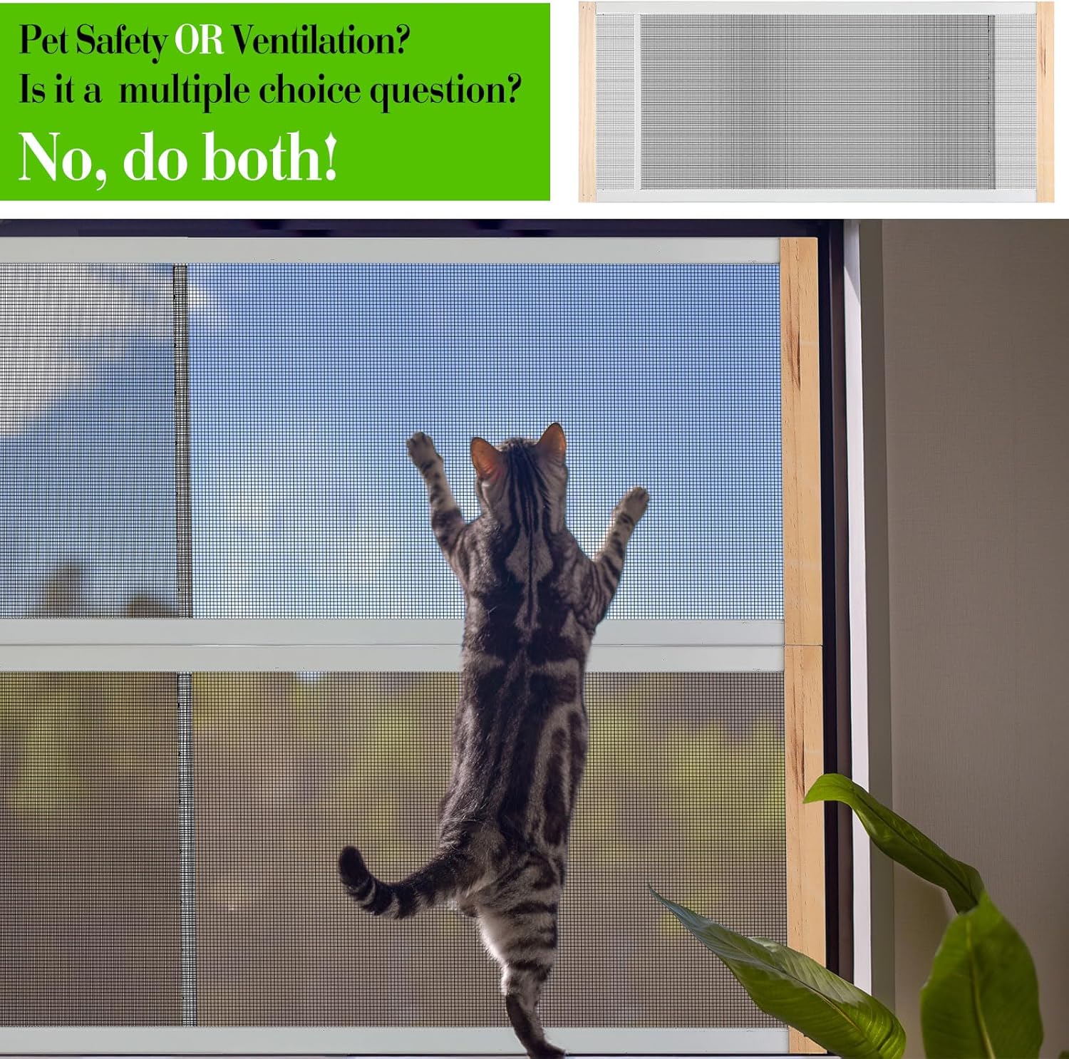 4 piezas de pantalla de ventana extensible ajustable deslizante de malla con rieles chapados en zinc y extremos de madera barnizada, pantallas de