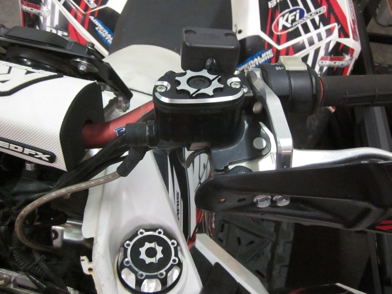 Polaris Sportsman 450 550 570 850 Billet Cubierta del acelerador, tapa de freno
