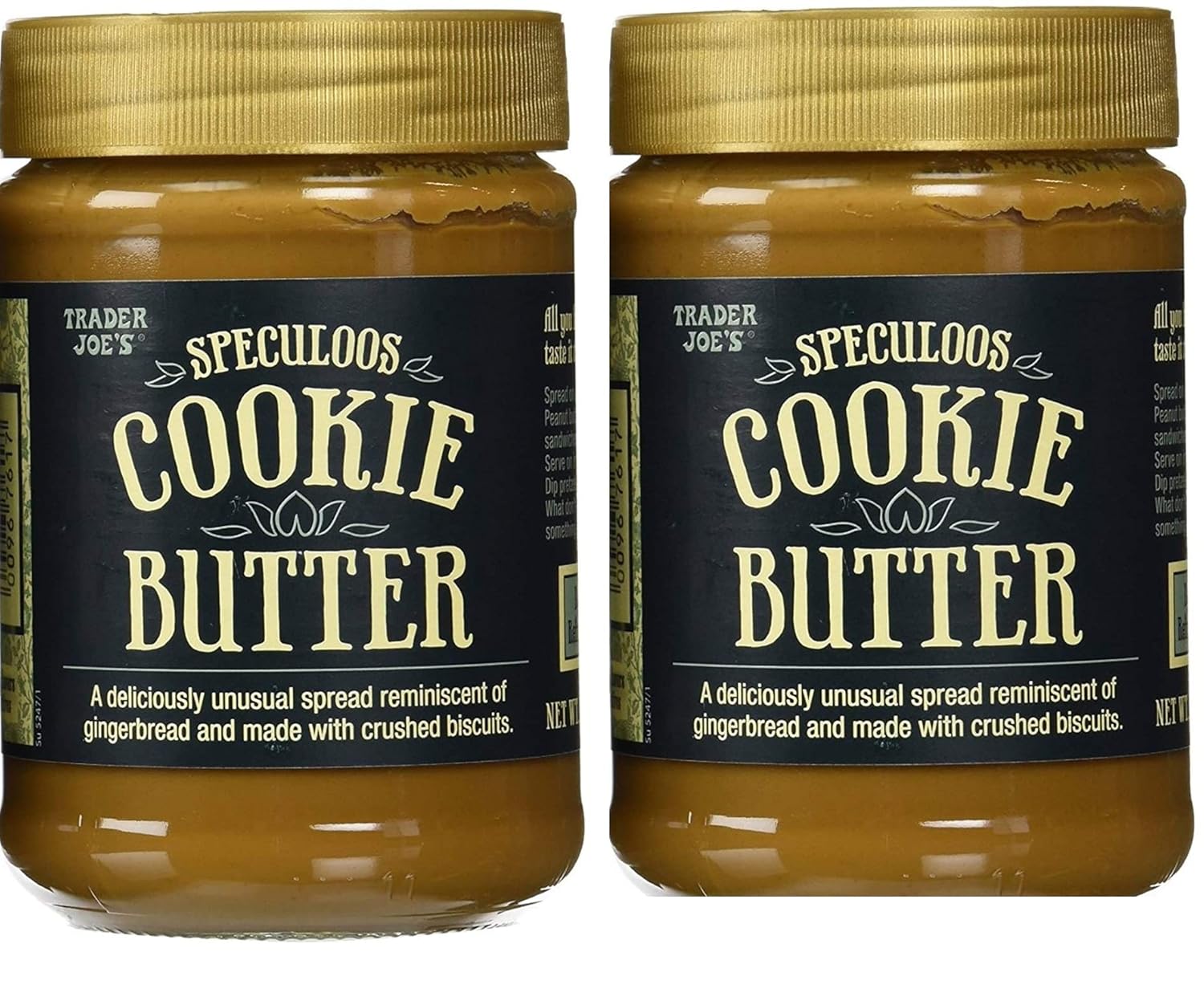 Speculoos – Mantequilla para galletas (tarro de 14.1 onzas) (básica) (paquete básico) paquete de dos