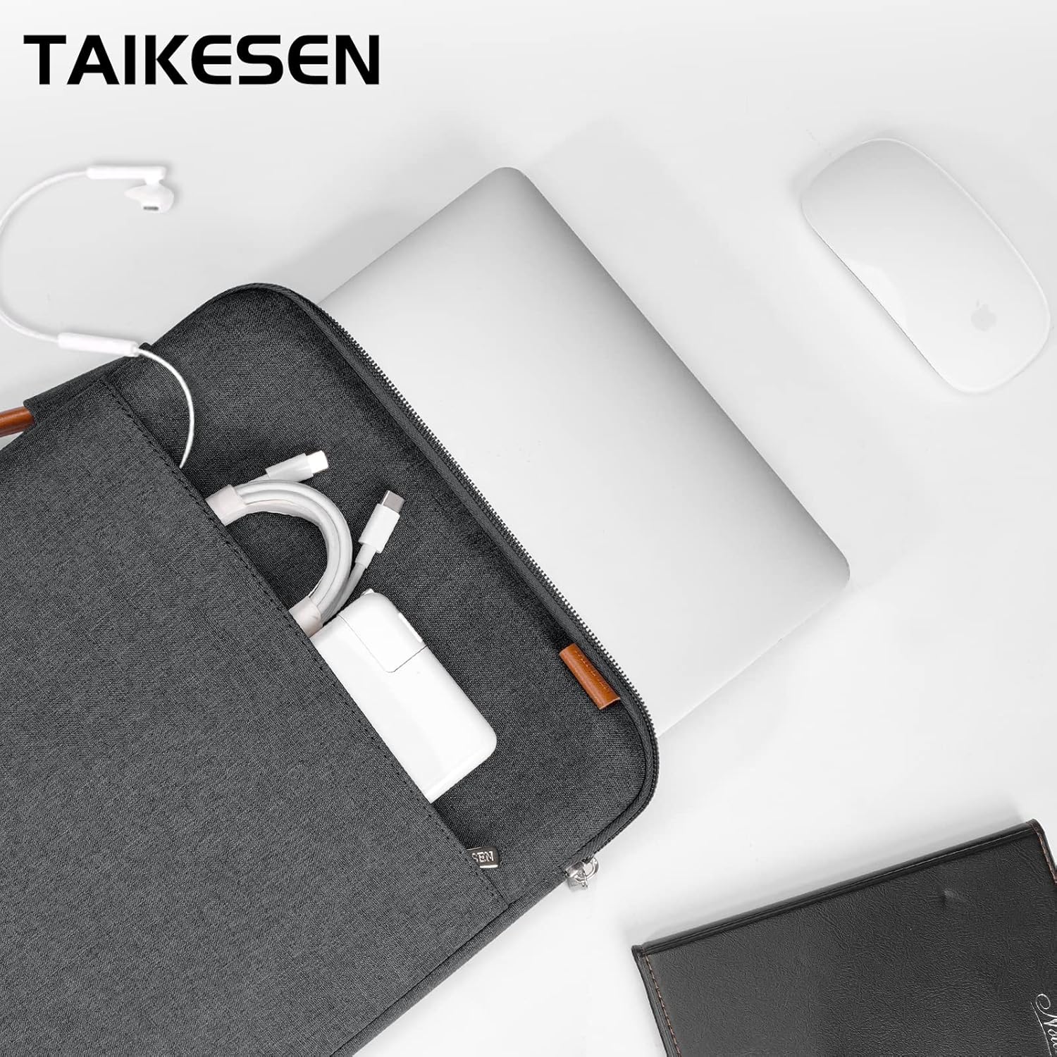 Funda protectora de 360 para laptop de 15.6 a 16.1 pulgadas, bolsa portátil para HP Dell Asus Acer Gaming Notebook con carcasa rígida, funda