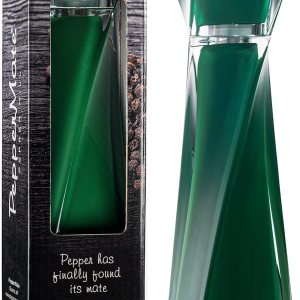 Molinillo de pimienta molinillo de pimienta moderno fácil de rellenar, cuchillas de cerámica resistentes a la corrosión y grosor ajustable para sal Molinillo de pimienta molinillo de pimienta moderno fácil de rellenar, cuchillas de cerámica resistentes a la corrosión y grosor ajustable para sal