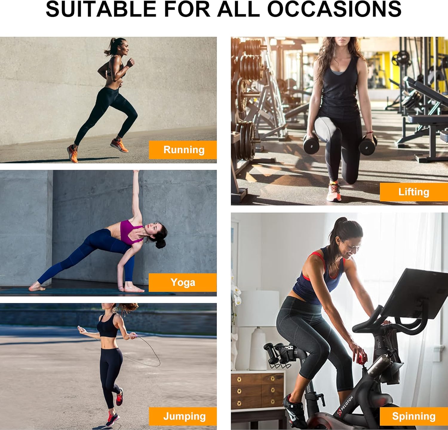 URSEXYLY Pantalones deportivos de sauna para mujer, leggings térmicos para ejercicio, cintura alta, adelgazamiento, entrenamiento de cintura, capris