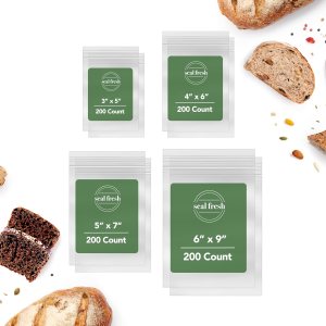 Paquete de bolsas de plástico  4 tamaños (600 unidades)  3 x 5 pulgadas (200), 4 x 6 pulgadas (200), 5 x 7 pulgadas (100), 6 x 9 pulgadas (100)  3 x Paquete de bolsas de plástico  4 tamaños (600 unidades)  3 x 5 pulgadas (200), 4 x 6 pulgadas (200), 5 x 7 pulgadas (100), 6 x 9 pulgadas (100)  3 x