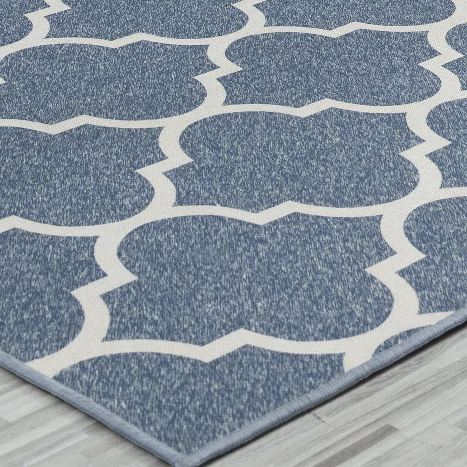 COLLACT Alfombra de área de 3 x 5 pies, alfombra de cocina, alfombra marroquí, alfombra geométrica para interiores, tapete suave de cuadrícula