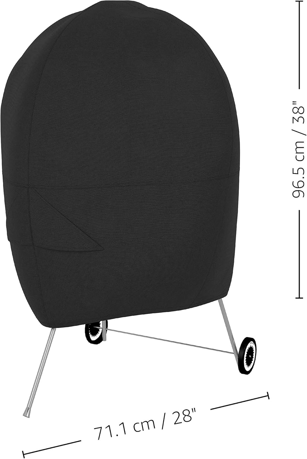 Tienda Basics Cubierta para barbacoa de carbón para parrilla hervidora, color negro