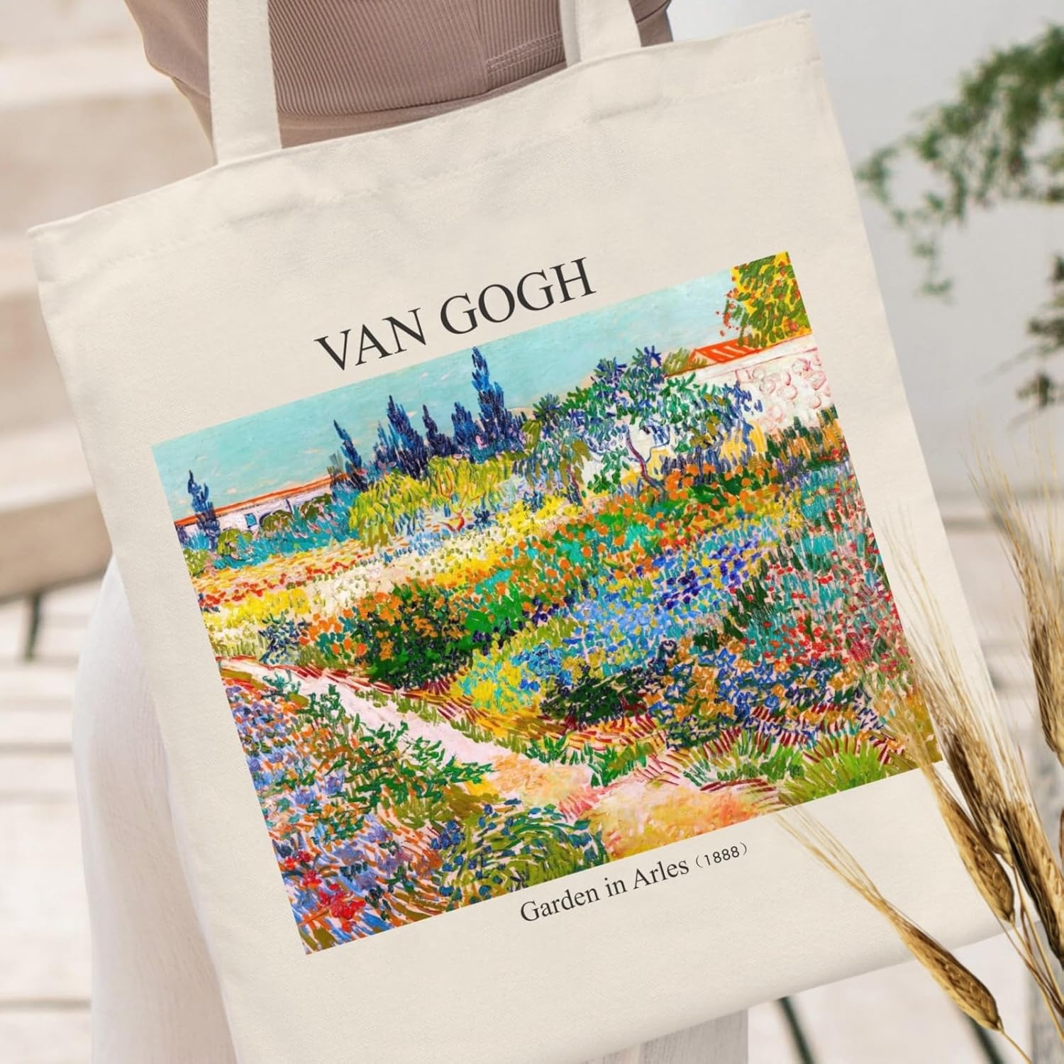 Bolsa de lona estética, bonita, vintage, bolsa de hombro con libro, regalos reutilizables, bolsas de comestibles para mujeres