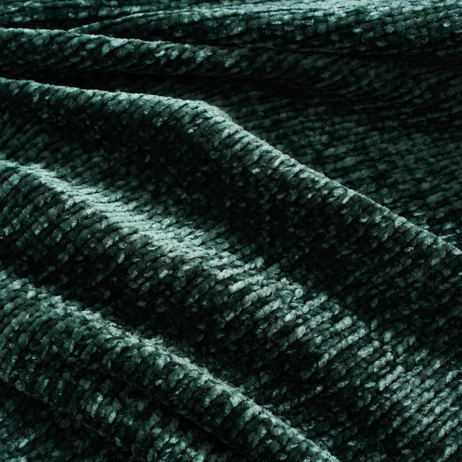 BATTILO HOME Manta de punto de felpilla para decoración del hogar, color verde navideño, para sofá, manta súper suave, 51 x 67 pulgadas