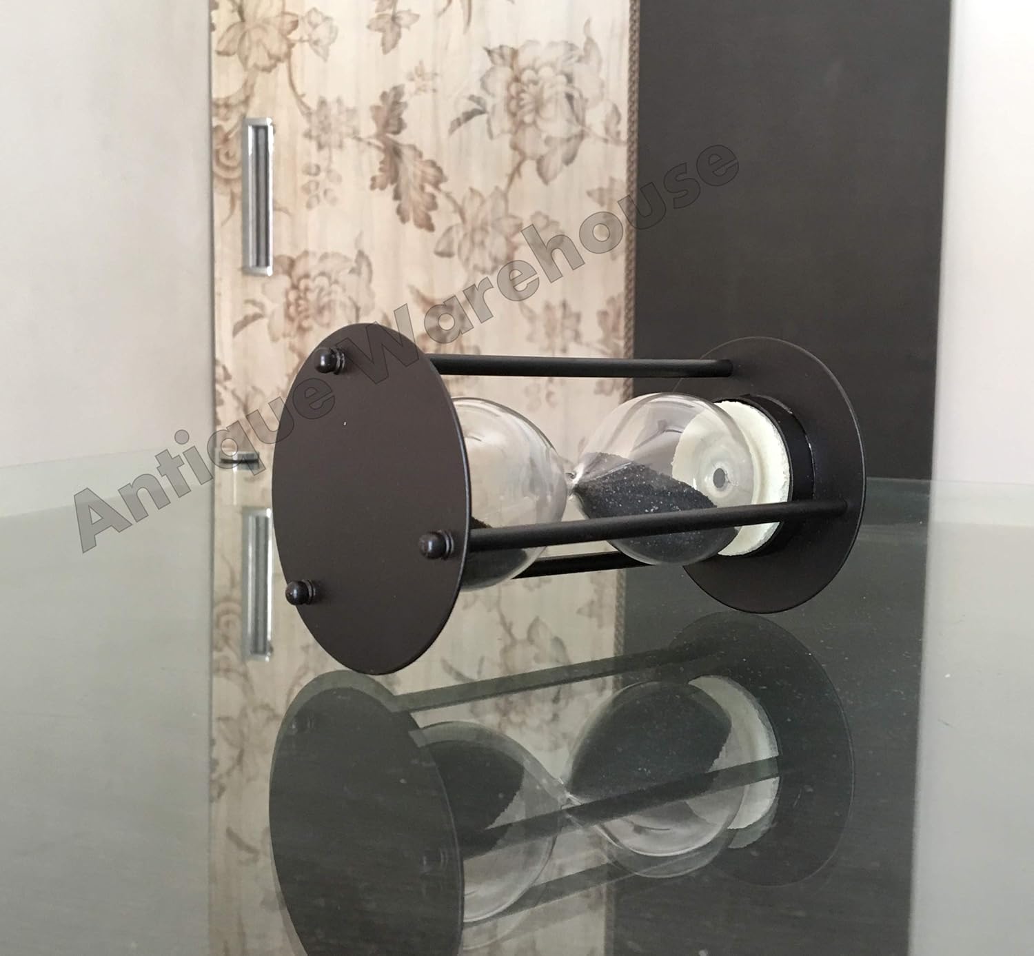 Temporizador de arena náutico hecho a mano, hecho a mano, perfecto regalo de marineros para hombres, mujeres, marido, esposa, padre, cumpleaños,