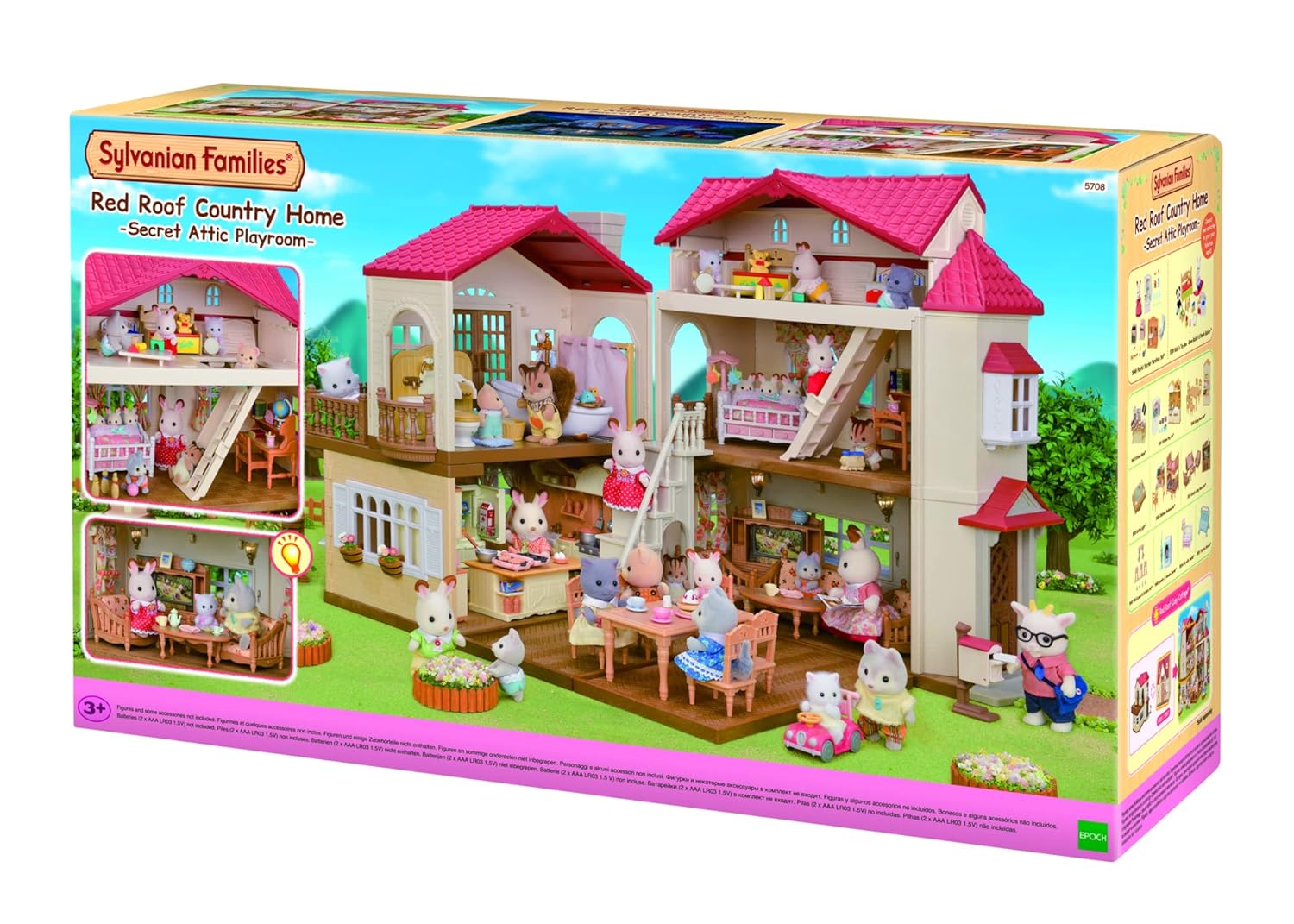 Sylvanian Families House with Secret Attic