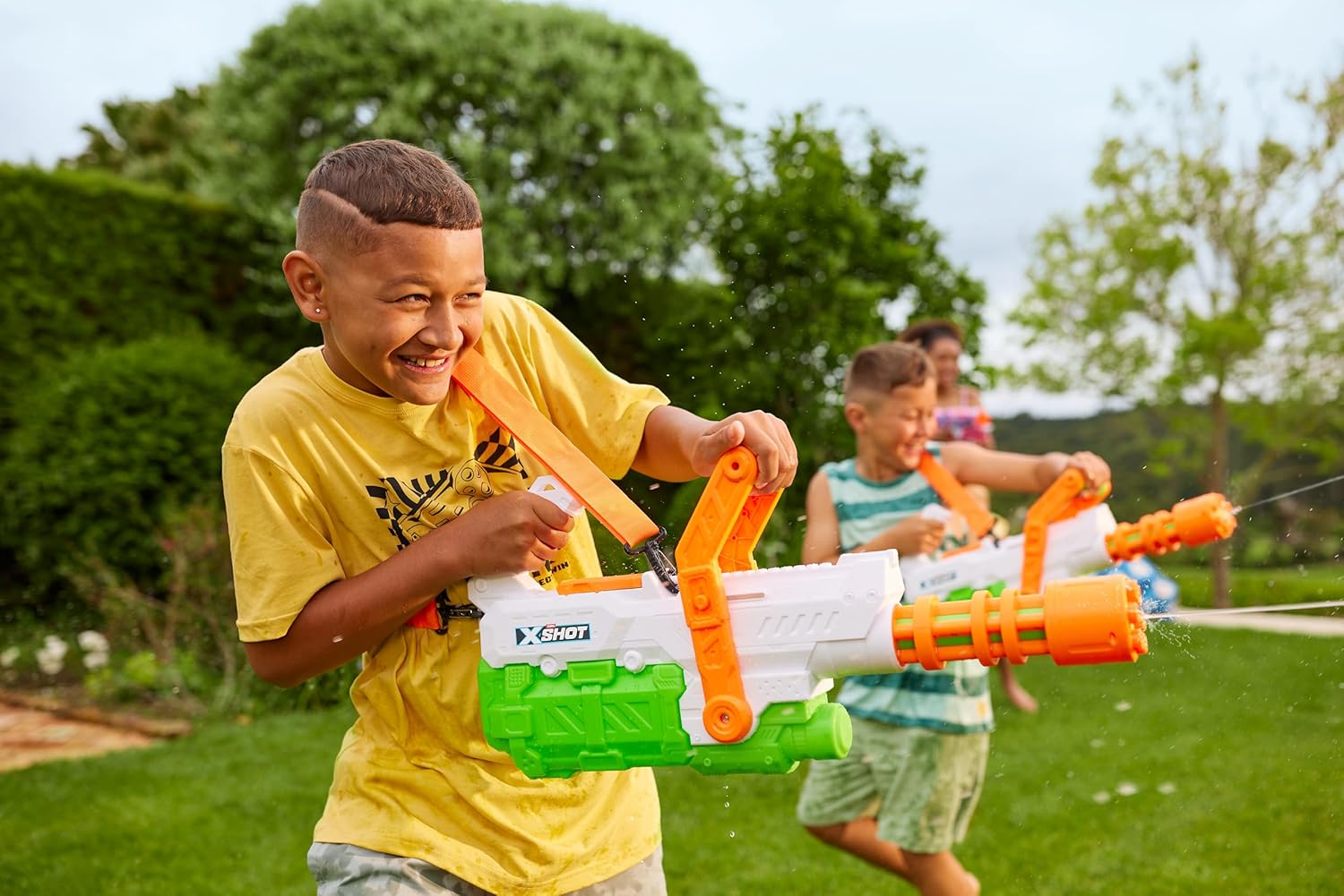 ZURU – Pistola de agua X-Shot de llenado rápido con cañón hidráulico para verano, juguetes de agua X-Shot, se llena con agua en solo 1 segundo,