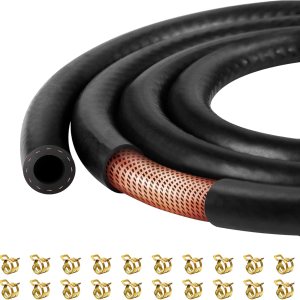 Manguera de línea de combustible  516 pulgadas ID NBR tubo de gasolina de goma de alta presión 300 PSI, adecuado para Kawasaki EZGO carrito de golf, Manguera de línea de combustible  516 pulgadas ID NBR tubo de gasolina de goma de alta presión 300 PSI, adecuado para Kawasaki EZGO carrito de golf,