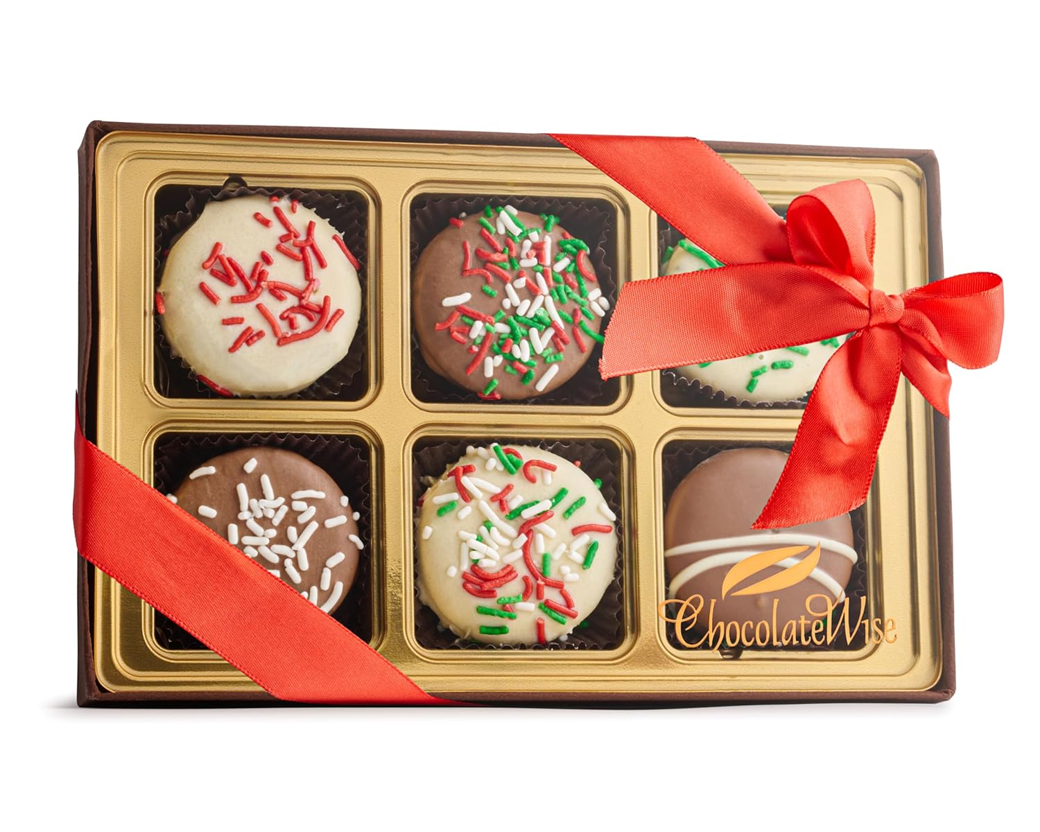 Caja de chocolate  Caja de regalo de galletas de 6 piezas  Galletas bañadas en chocolate  Caja de regalo deliciosa  Chocolates con leche Kosher