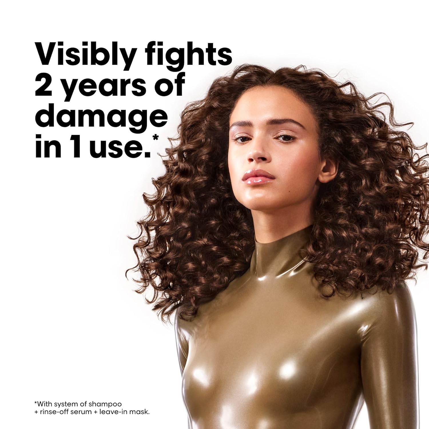 L’Oréal Professionnel Absolut Repair Molecular Shampoo & Serum Set  Peptide Bonder  Para cabello dañado extremadamente seco  Aminoácidos
