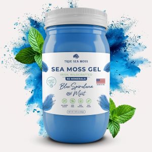 TrueSeaMoss Wildcrafted – Gel de musgo marino irlandés  Nutritiva masa marina cruda rica en minerales, proteínas y vitaminas  Musgo marino TrueSeaMoss Wildcrafted – Gel de musgo marino irlandés  Nutritiva masa marina cruda rica en minerales, proteínas y vitaminas  Musgo marino