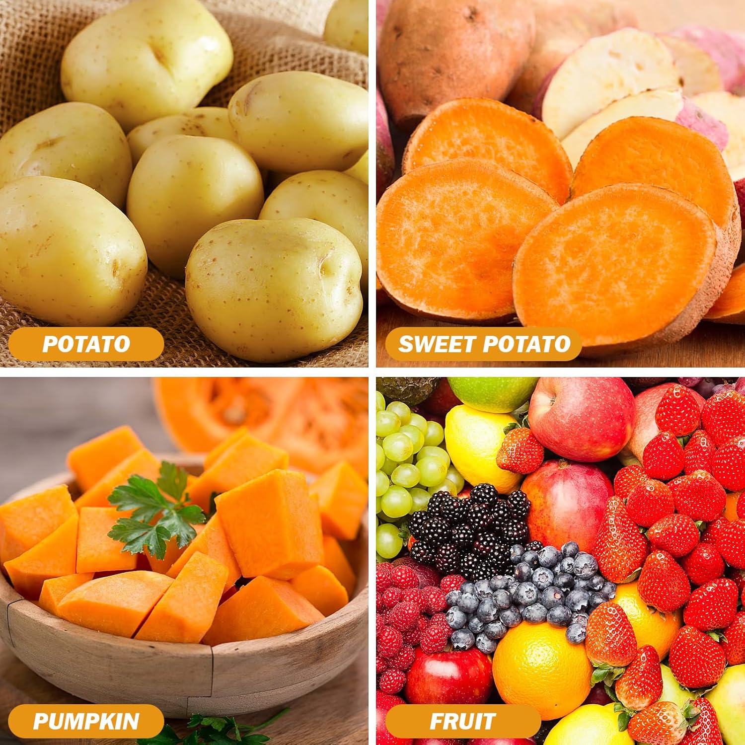 ABOOFAN Molino de alimentos de acero inoxidable, manual rotativo, fruta, verdura, manivela, papas, triturador, puré, mermeladas, alimentos
