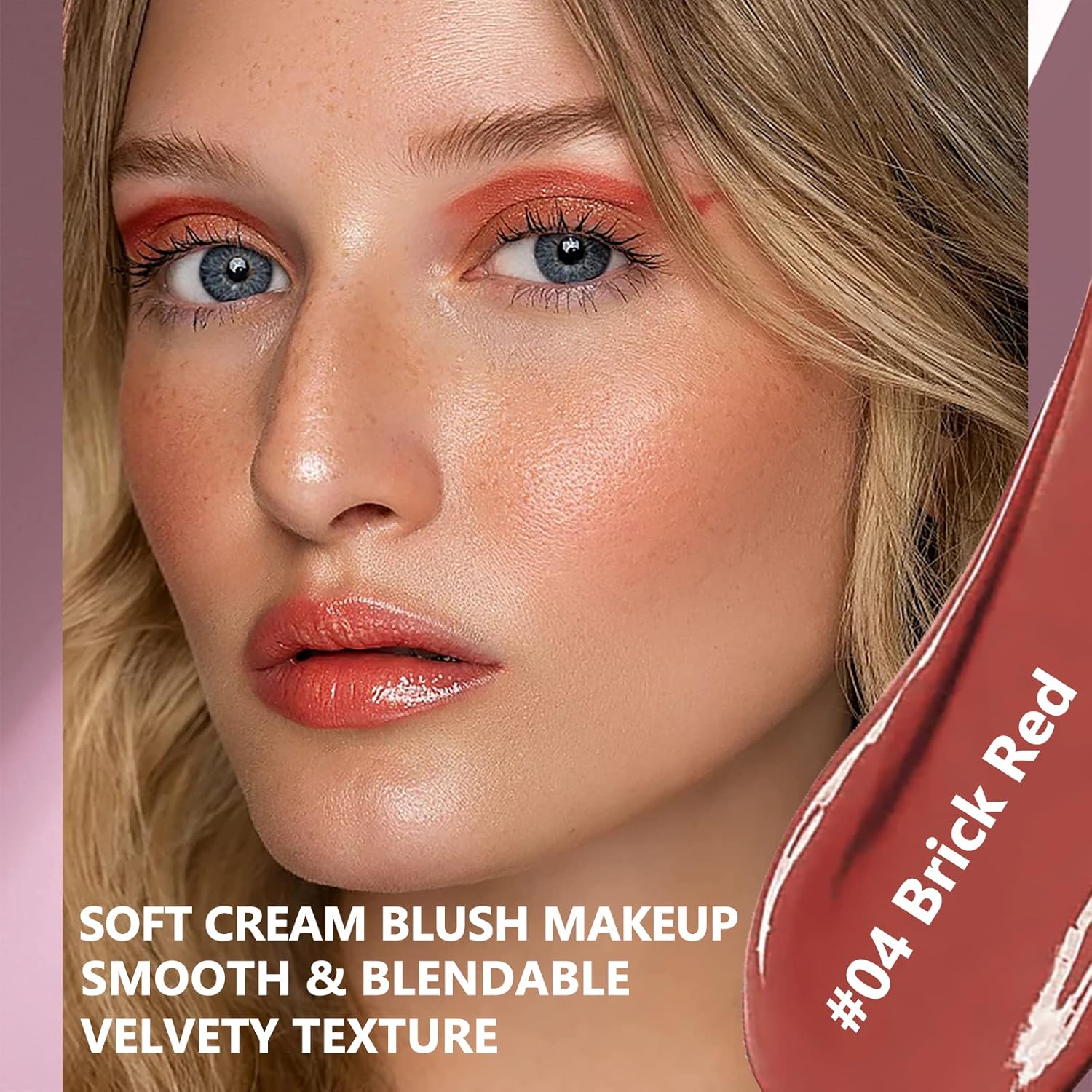 Maquillaje líquido en crema, textura de terciopelo suave mate, rubor líquido para mejillas, ligero, duradero, impermeable, acabado húmedo, tinte de