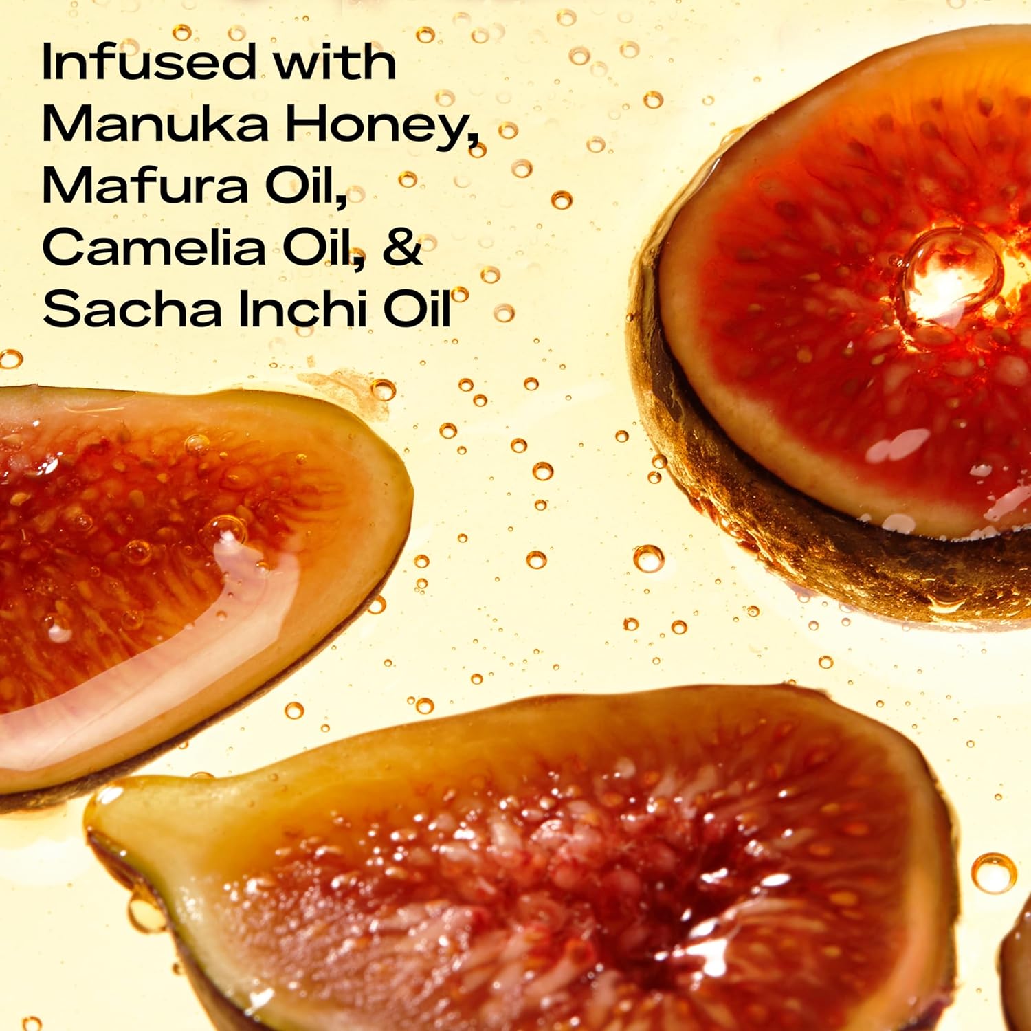 Aceite de karité para el cabello, miel de manuka y aceite de mafura, ultra humedad y nutrición para suavizar y alisar el cabello, 3.3 onzas