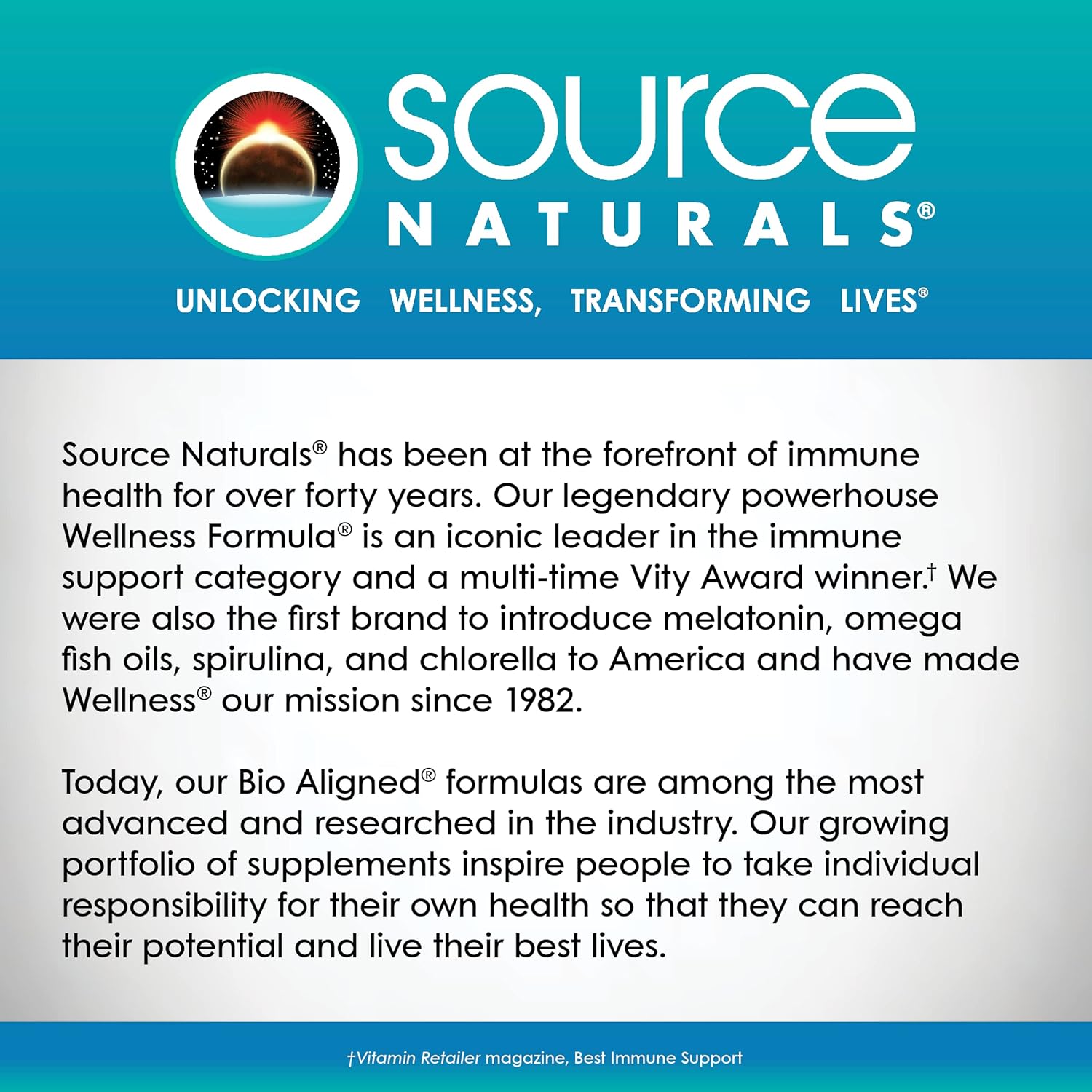 Source Naturals Wellness Children’s Immune Chewable, complejo de defensa de gran sabor, sabor a bayas, 60 obleas