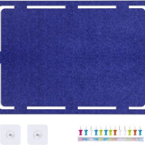 SEG Direct Tablero de anuncios, tablero de corcho de fieltro grande de 31 x 22 pulgadas, tablero de anuncios autoadhesivo con 20 pines para SEG Direct Tablero de anuncios, tablero de corcho de fieltro grande de 31 x 22 pulgadas, tablero de anuncios autoadhesivo con 20 pines para