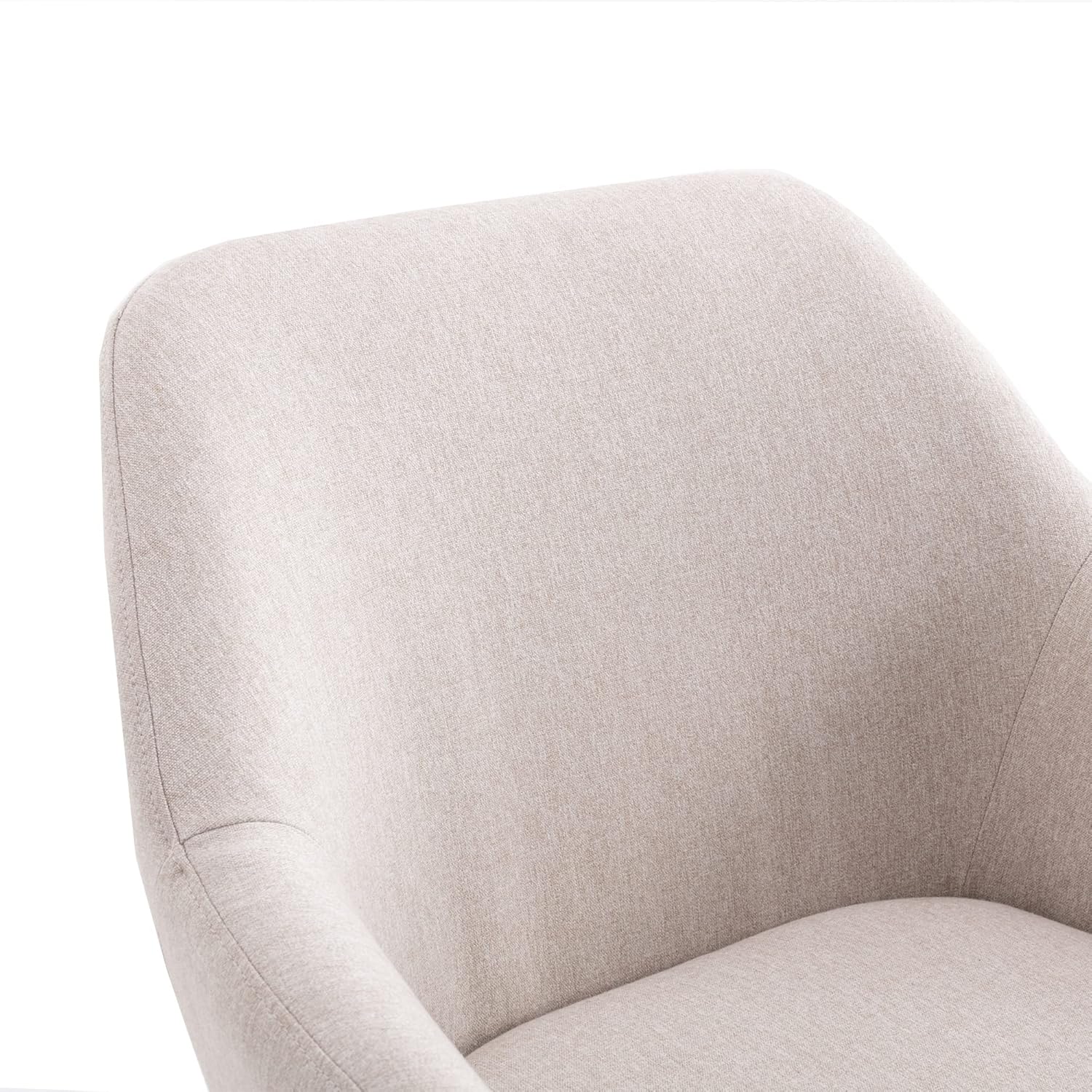 Juego de 2 sillas de comedor con brazos, silla de cocina con respaldo medio, cómoda silla tapizada, silla de ocio con patas de metal para comedor,