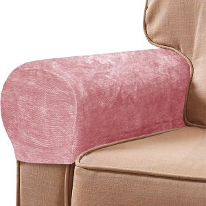 NILUOH Fundas elásticas para reposabrazos de sofá, fundas de reposabrazos para sillas, fundas de sillón para brazos, protector de muebles para sofá NILUOH Fundas elásticas para reposabrazos de sofá, fundas de reposabrazos para sillas, fundas de sillón para brazos, protector de muebles para sofá