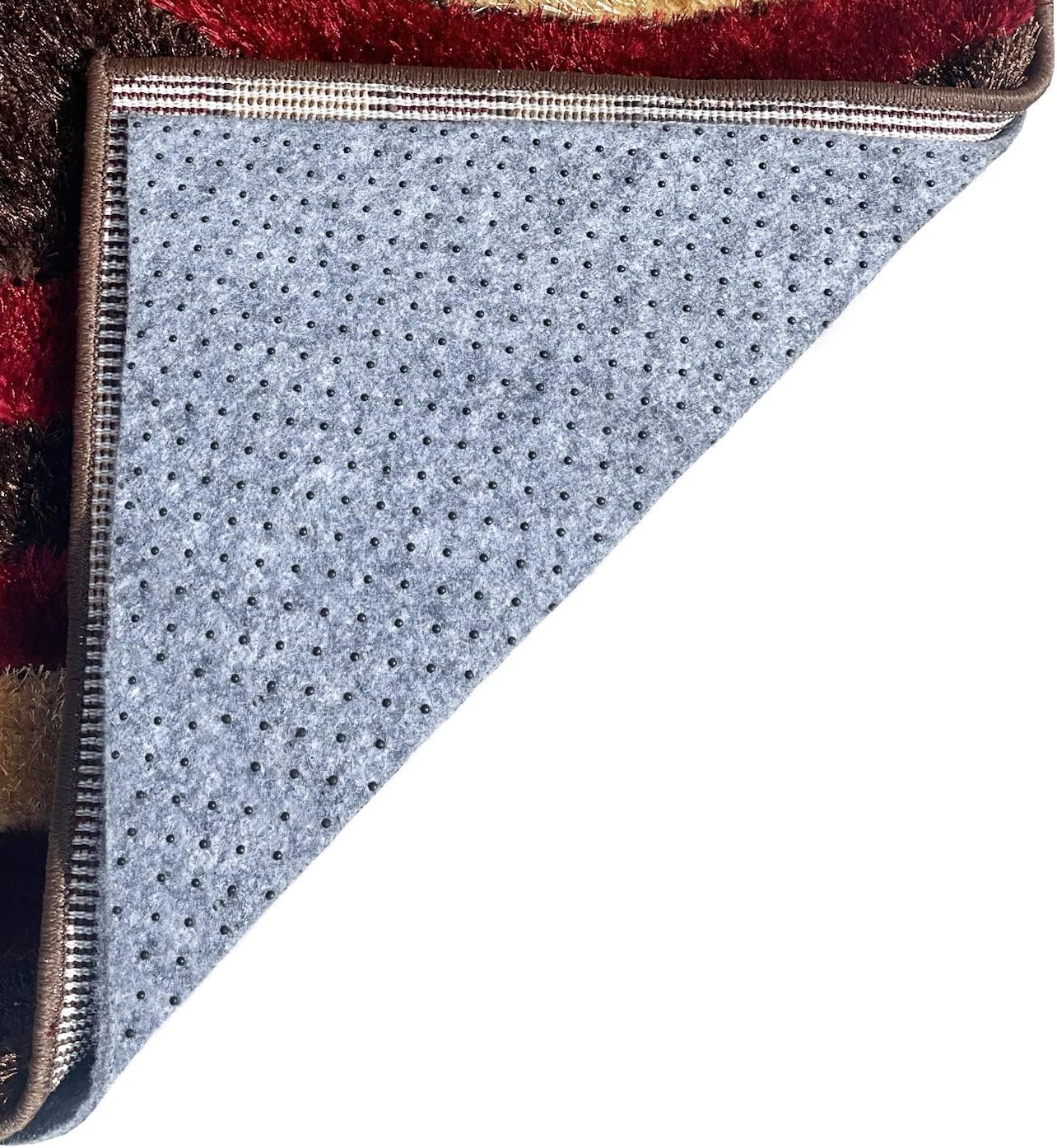 Home Must Haves Almohadilla de alfombra de 0.025 pulgadas de grosor de 5 x 8 pies con agarre antideslizante