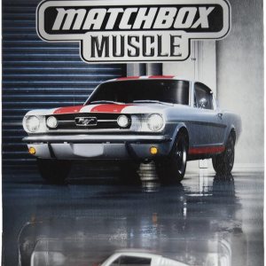 Matchbox 1965 Ford Mustang GT, blanco 56 Matchbox 1965 Ford Mustang GT, blanco 56